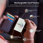 Custom Credit Card Trackers for Apple Find My Apps MFi with Wallet