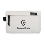 Renew rPET Zippered Pouch Cream