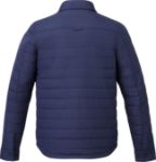 Custom Porter Shacket in Navy Back