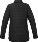 Women's Porter Black Custom Branded Shackets Back