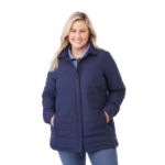 Women's Porter Navy Custom Branded Shackets