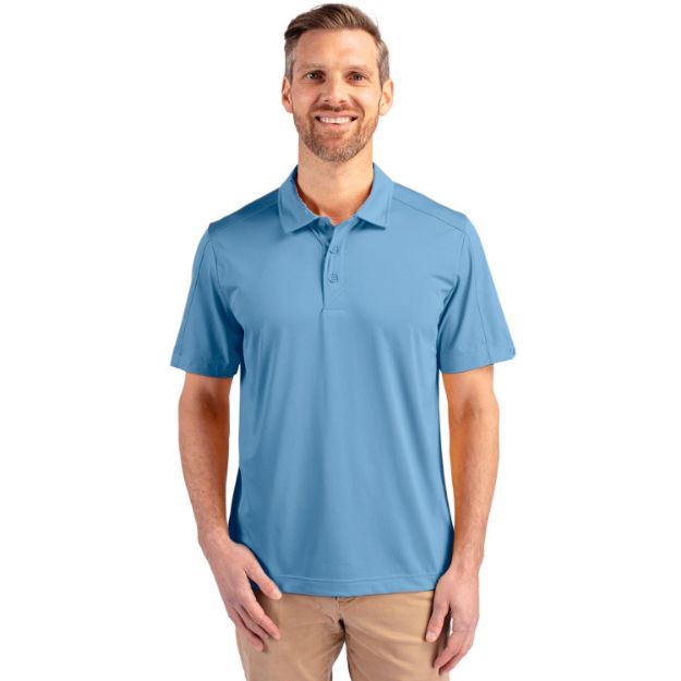 Cutter & Buck Prospect Recycled Featherlight Stretch Mens Polo Atlas