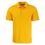 Cutter & Buck Prospect Recycled Featherlight Stretch Mens Polo College Gold