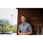 Cutter & Buck Prospect Recycled Featherlight Stretch Mens Polo Elemental Grey