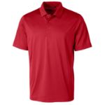 Cutter & Buck Prospect Recycled Featherlight Stretch Mens Polo Red