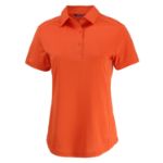 Cutter & Buck Prospect Recycled Featherlight Stretch Womens Polo College Orange