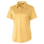 Cutter & Buck Prospect Recycled Featherlight Stretch Womens Polo Desert