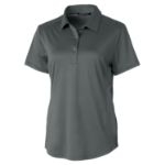 Cutter & Buck Prospect Recycled Featherlight Stretch Womens Polo Elemental Grey