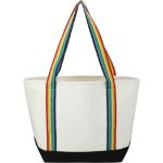 Raiunbow heavy canvas tote bag by Adco Marketing
