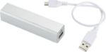 Power Bank USB Charger, Silver
