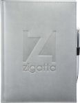 Gray Custom Pedova Large-Bound Notebook