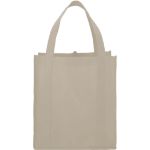 Custom Cream Poly Pro Grocery Tote Bag by Adco Marketing